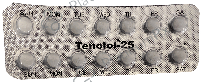 Tenolol 25mg Tablet 14s