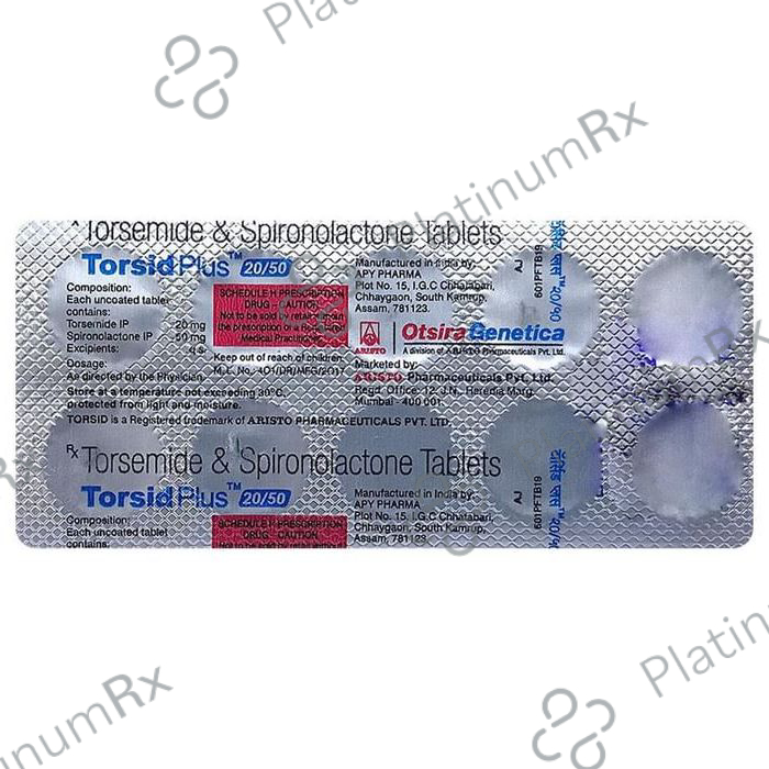 Torsid Plus 20/50 Tablet