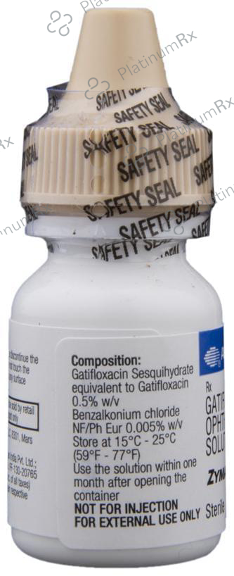 Zymaxid 0.5% Ophthalmic Solution 1s