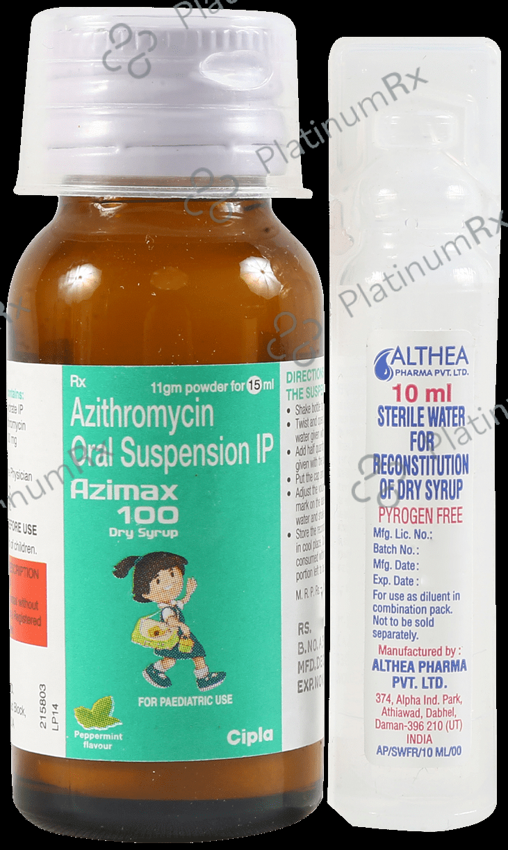 Azimax 100 Dry Syrup