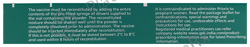 Priorix Vaccine