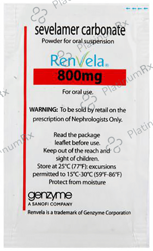 Renvela 800mg Sachet