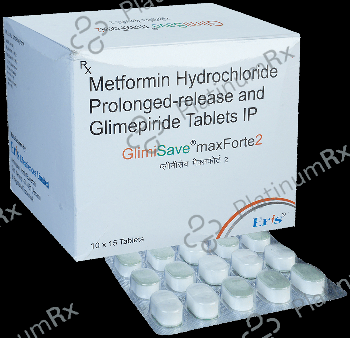 Glimisave Max Forte 2/1000mg Tablet PR 15s