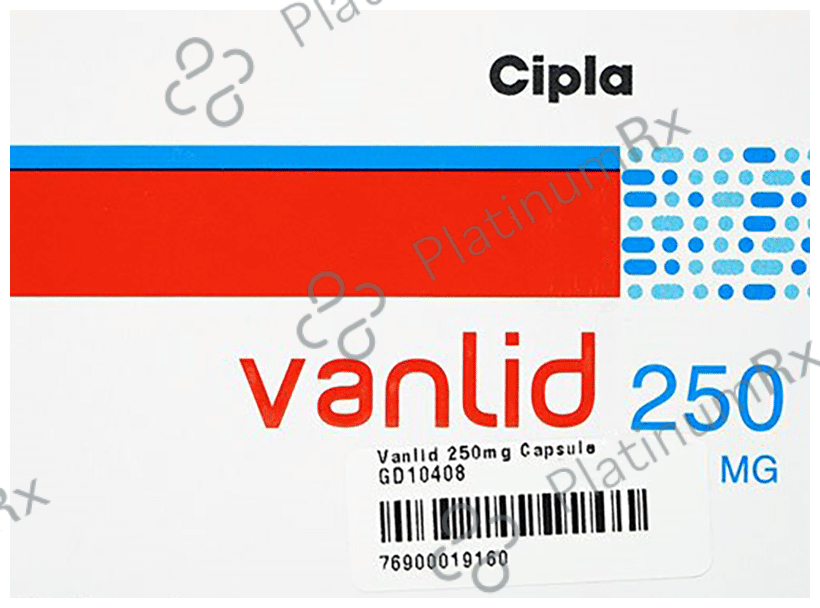 Vanlid 250mg Capsule 10s