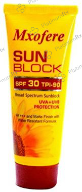 Mxofere Sun Block SPF 30 Lotion