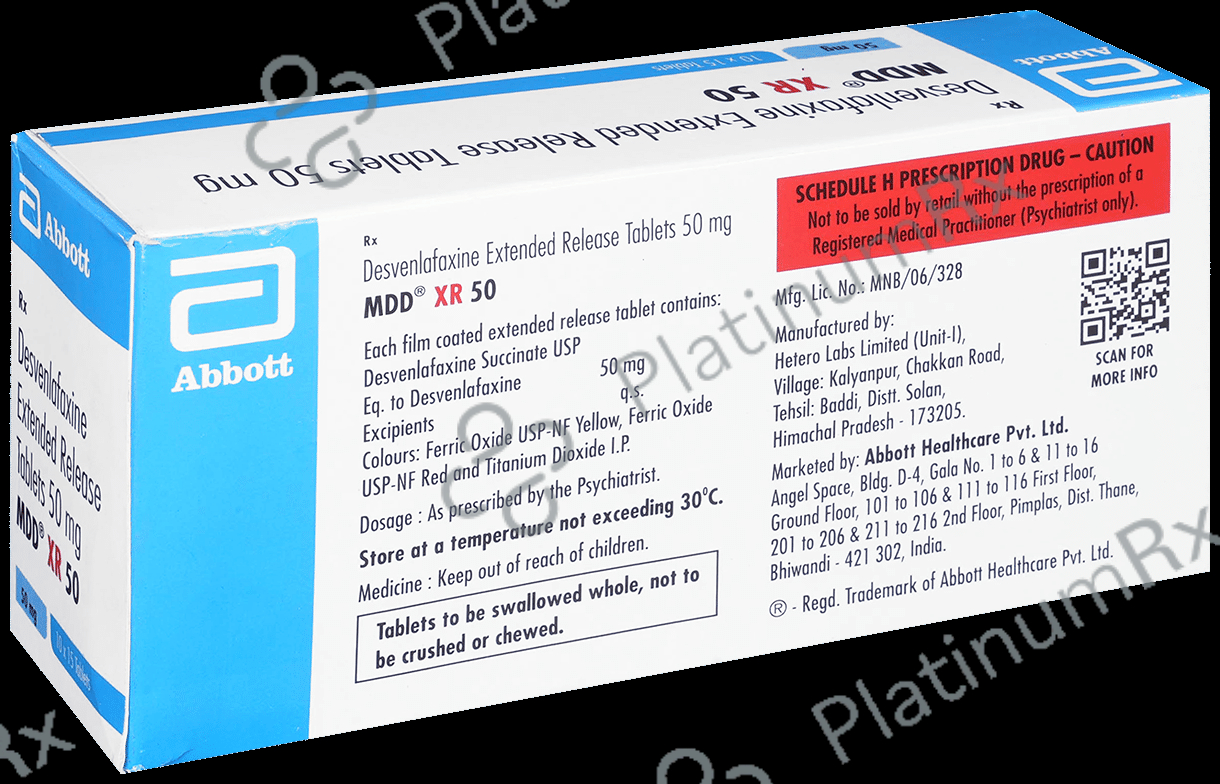 MDD XR 50mg Tablet 15s