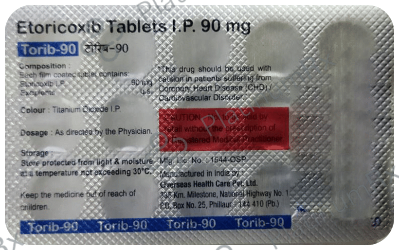Torib 90mg Tablet 15s