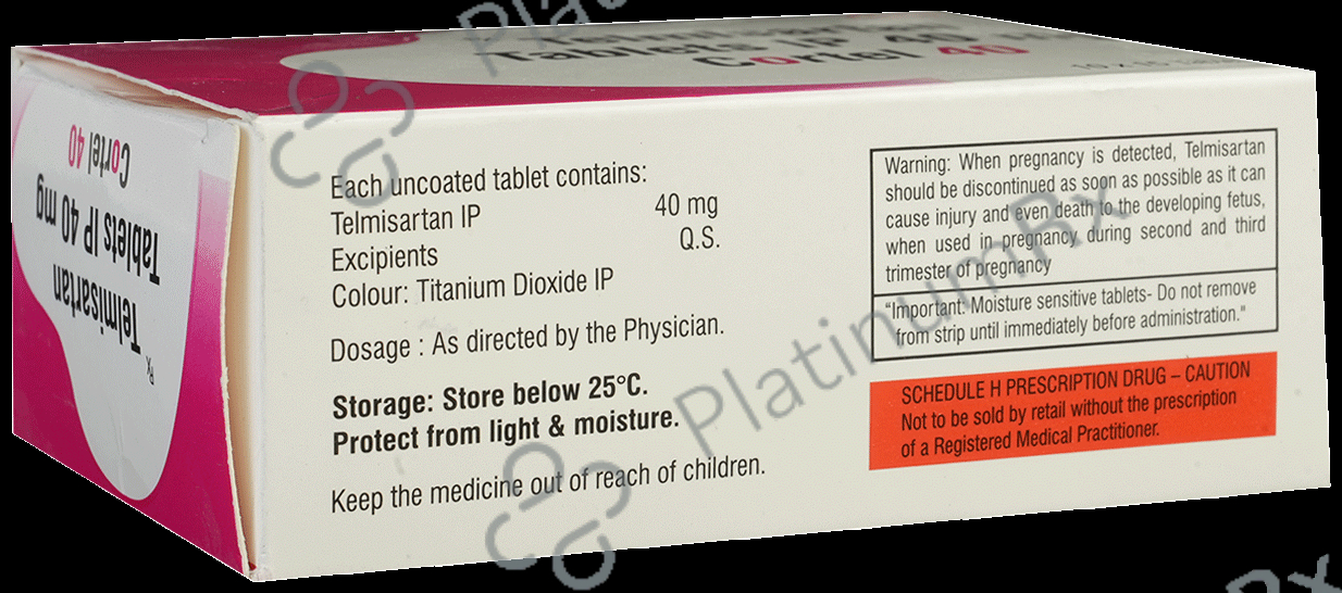 Cortel 40mg Tablet 15s
