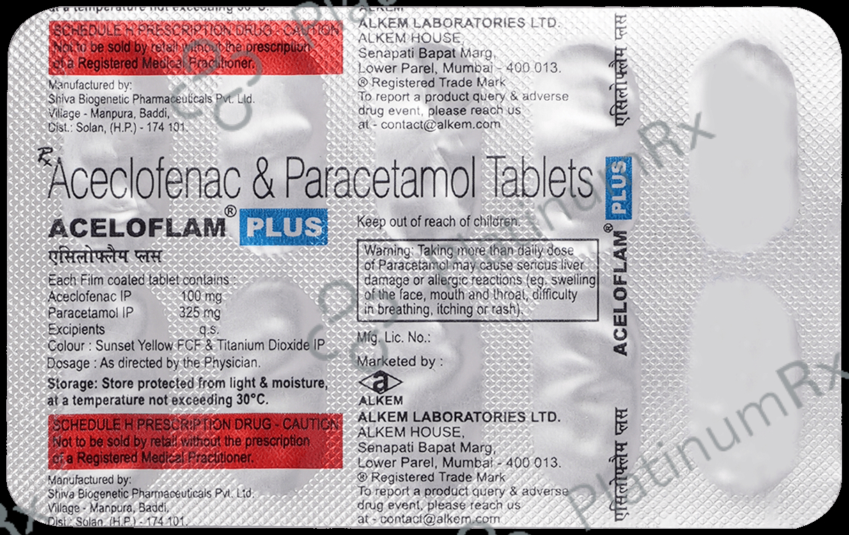 Aceloflam Plus Tablet 10 Tablet
