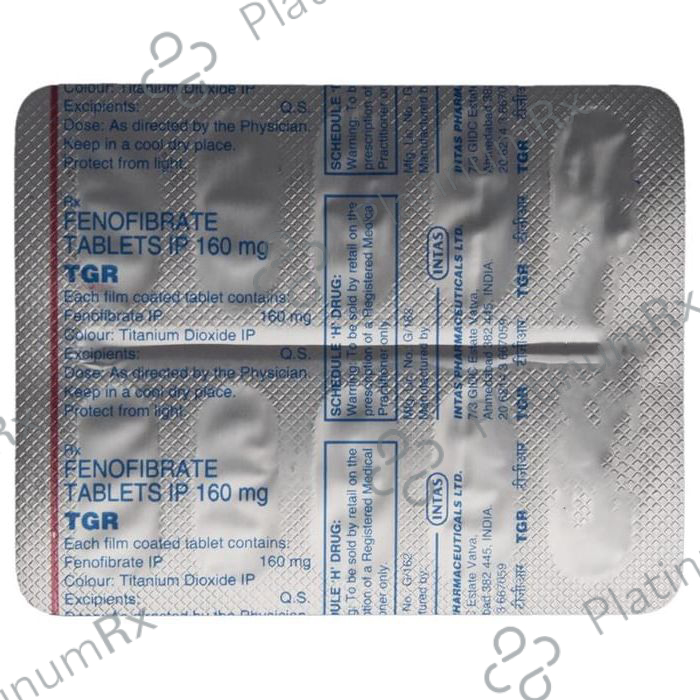 TGR 160mg Tablet 10s