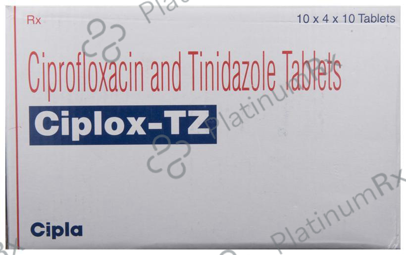 Ciplox TZ 500/600mg Tablet 10s
