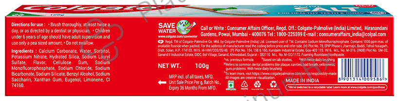 Colgate Active Salt Toothpaste 100gm