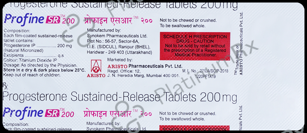 Profine SR 200mg Tablet 10s