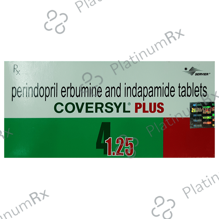 Coversyl Plus 1.25/4mg Tablet 10s