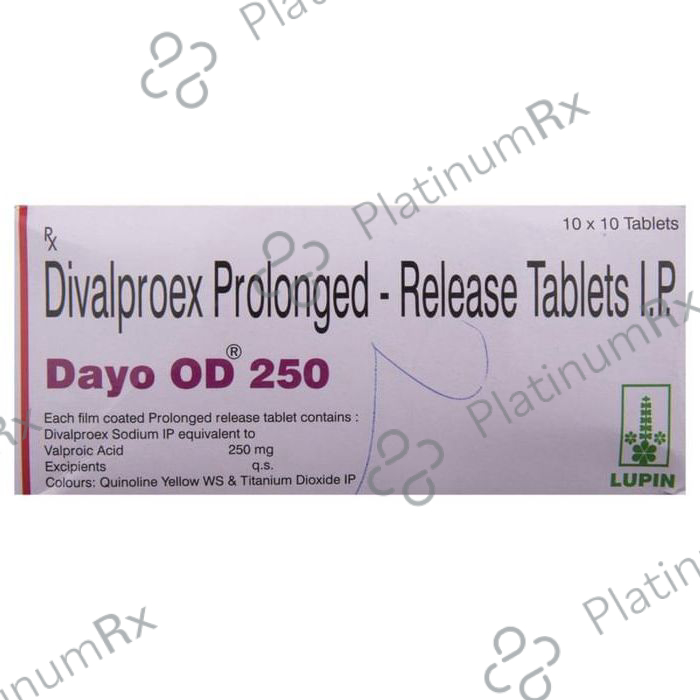 Dayo OD 250mg Tablet PR 10s