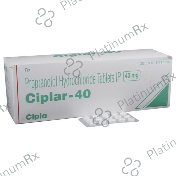 Ciplar 40mg Tablet 15s