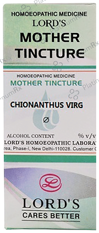 Lord's Chionanthus Virg Mother Tincture Q