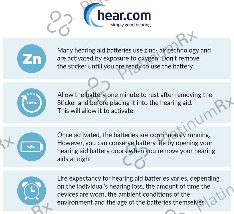 Widex Size 312 PR41 Hearing Aid Battery 2 units