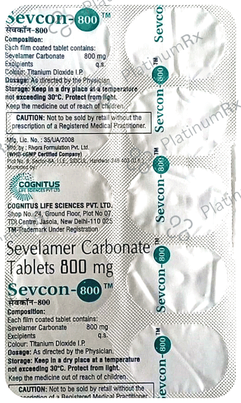 Sevcon 800 Tablet