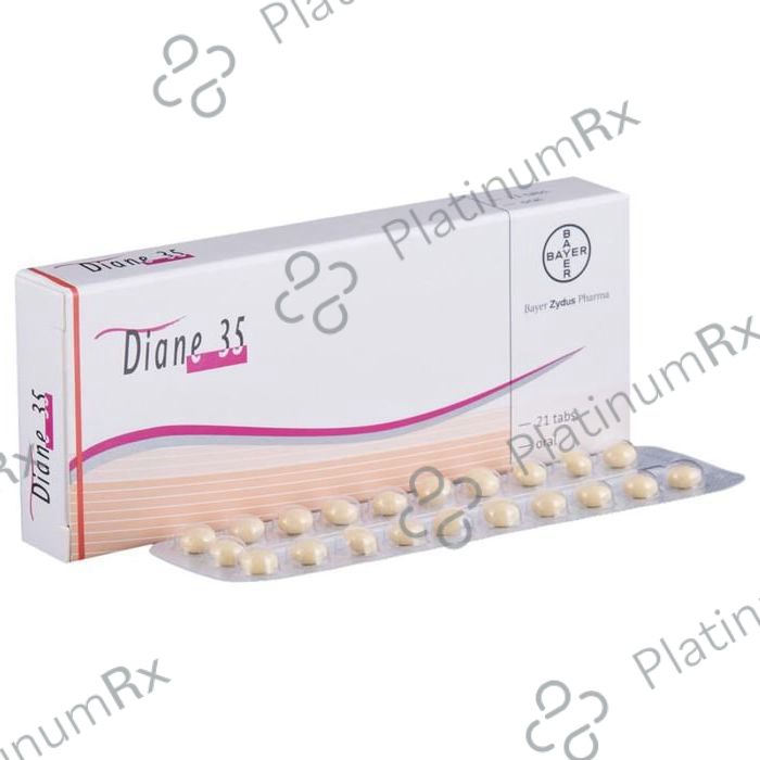 Diane 2/0.035mg Tablet 21s