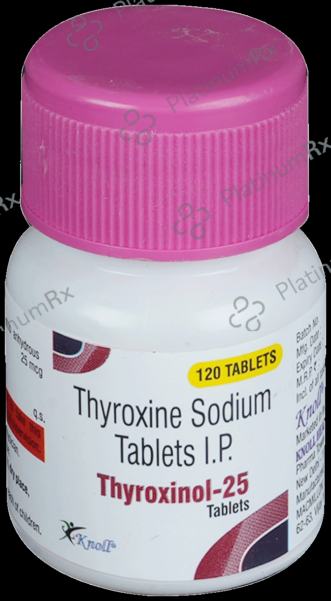 Thyroxinol 25 Tablet 120 Tablet