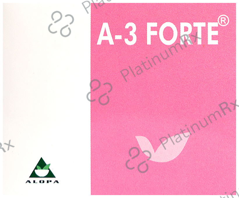 Alopa A3 Forte Capsule for Fever, Pain Relief and Immunity Booster
