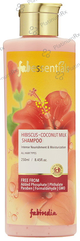 Fabessentials Hibiscus and Coconut Milk Shampoo
