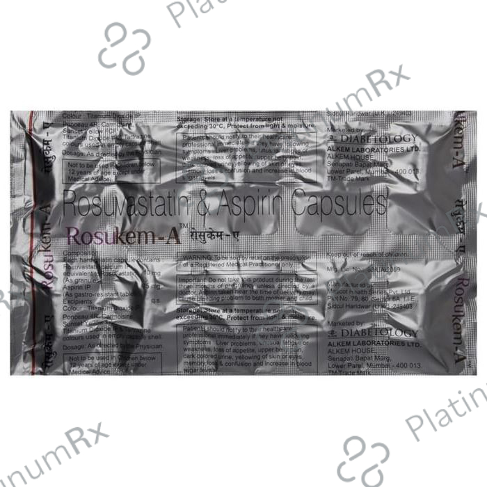 Rosukem A 85mg Capsule 10s