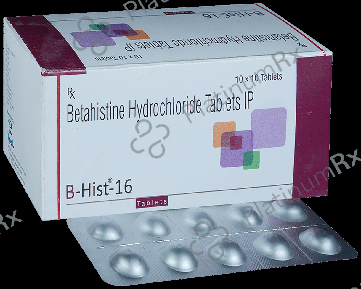 Bhist 16mg Tablet
