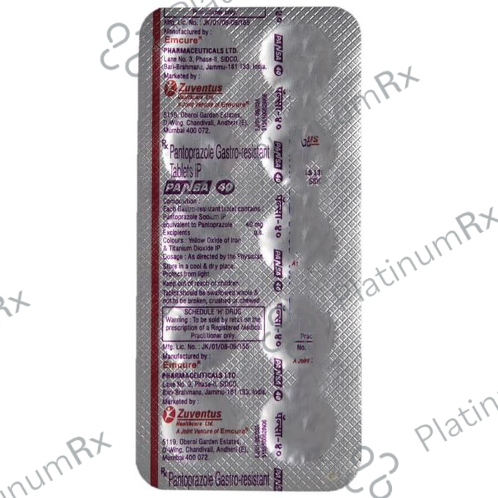 Pansa 40 Tablet 10 Tablet