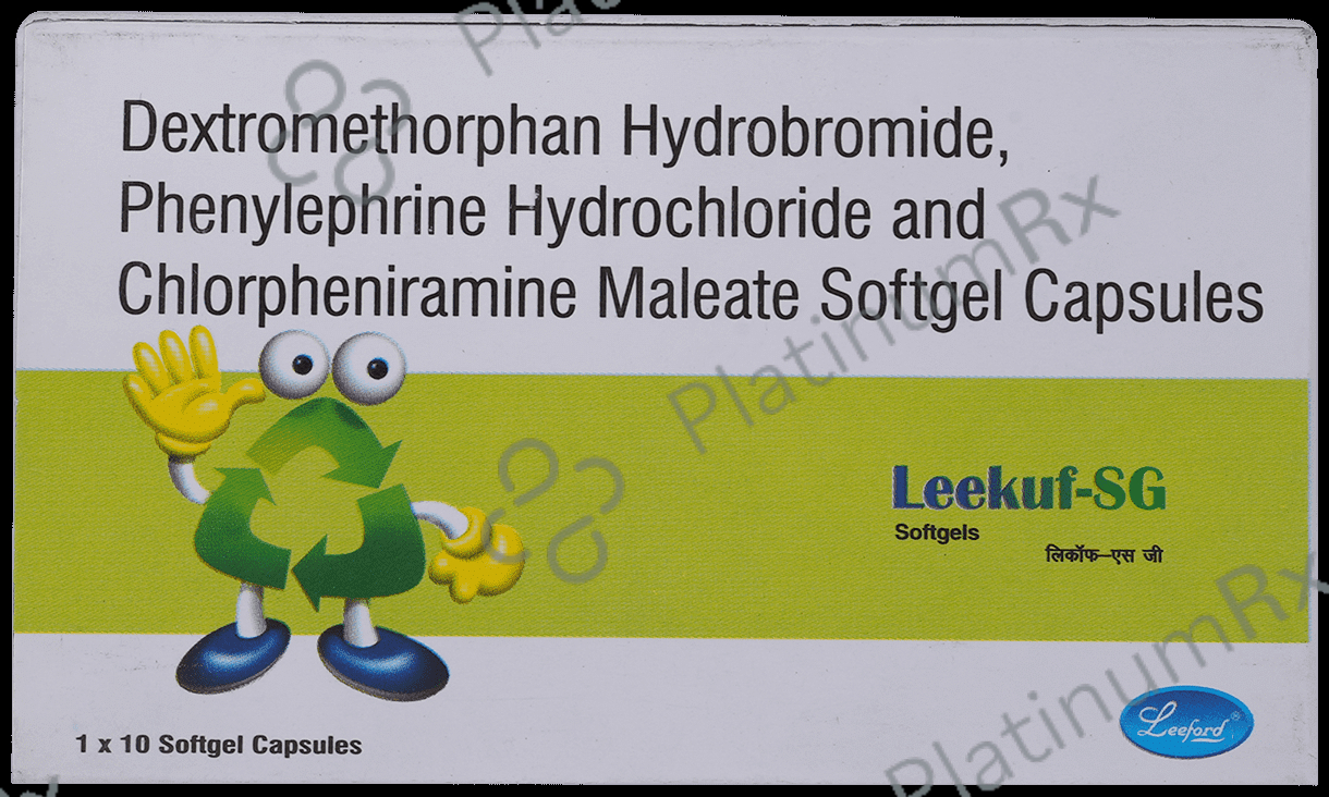 Leekuf SG 5/2/10mg Capsule 10s