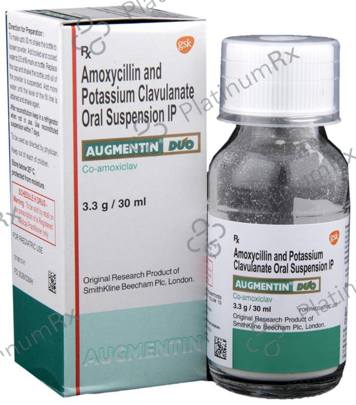 Augmentin Duo 228.5mg Oral Suspension 30ml