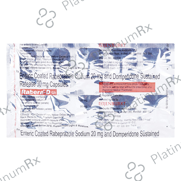 Rabera DSR 30/20mg Capsule 10s