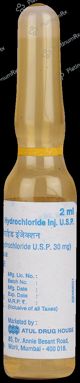 Papaverine 60mg Injection