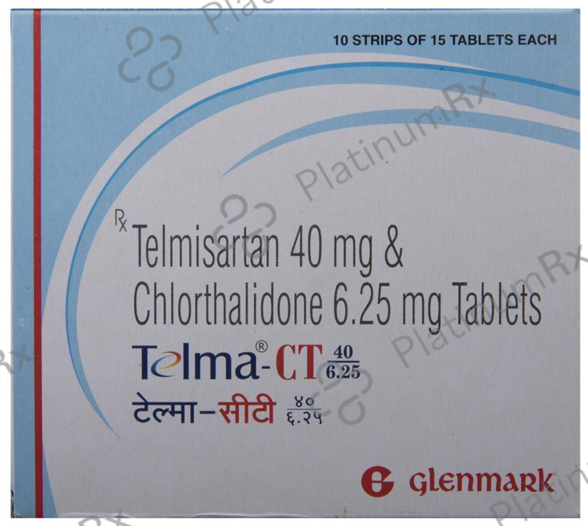 Telma CT 40/6.25mg Tablet 15s