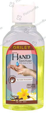 Oriley Instant Hand Sanitizer with Aroma of Musk