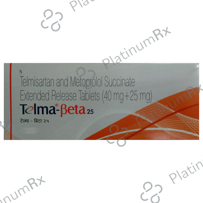 Telma Beta 25/40mg Tablet ER 10s