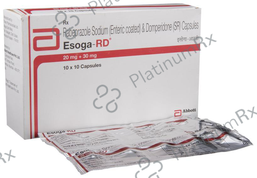 Esoga RD 30/20mg Capsule SR 10s