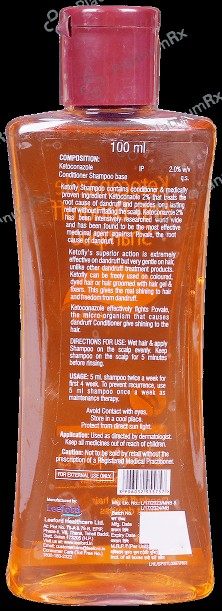 Ketofly Shampoo 100 Shampoo