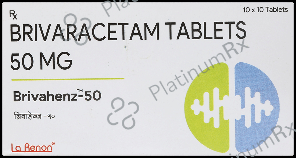 Brivahenz 50mg Tablet 10s
