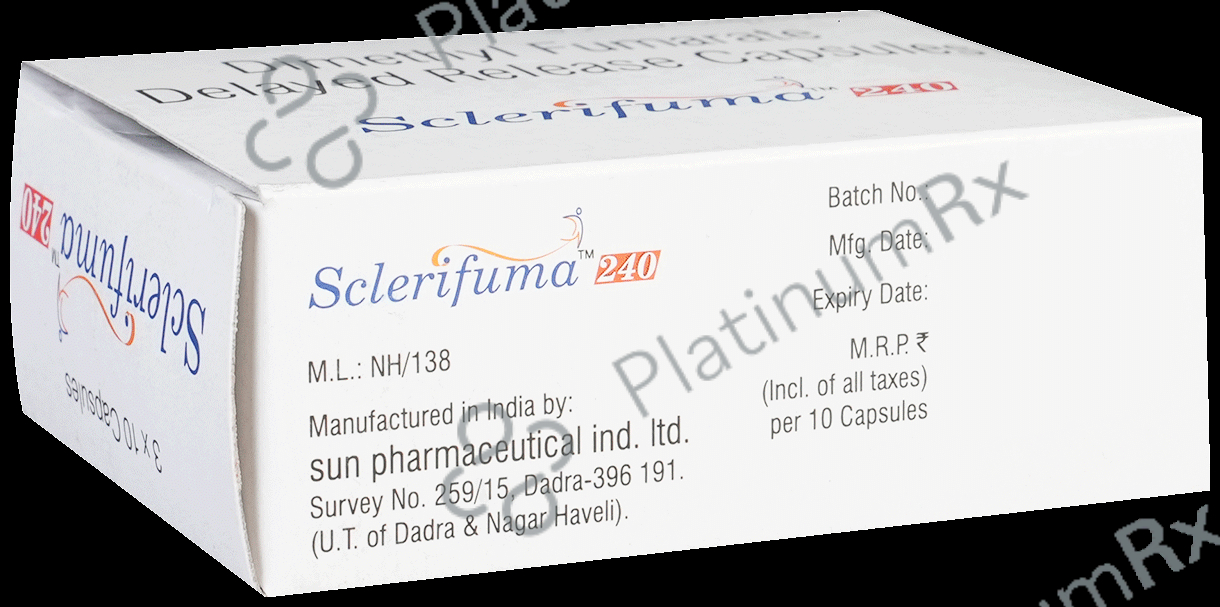 Sclerifuma 240mg DR Capsule 10s