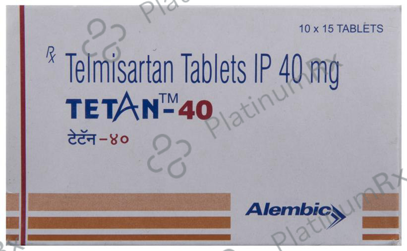 Tetan 40mg Tablet 15s