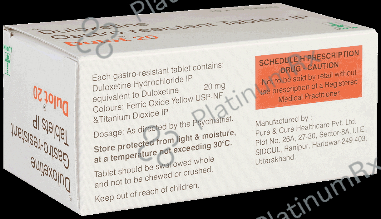 Dulot 20mg Tablet 10s