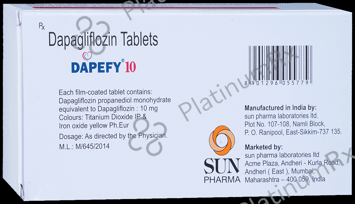 Dapefy 10mg Tablet 14s