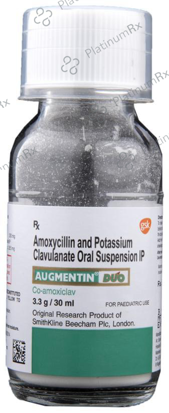 Augmentin Duo 228.5mg Oral Suspension 30ml