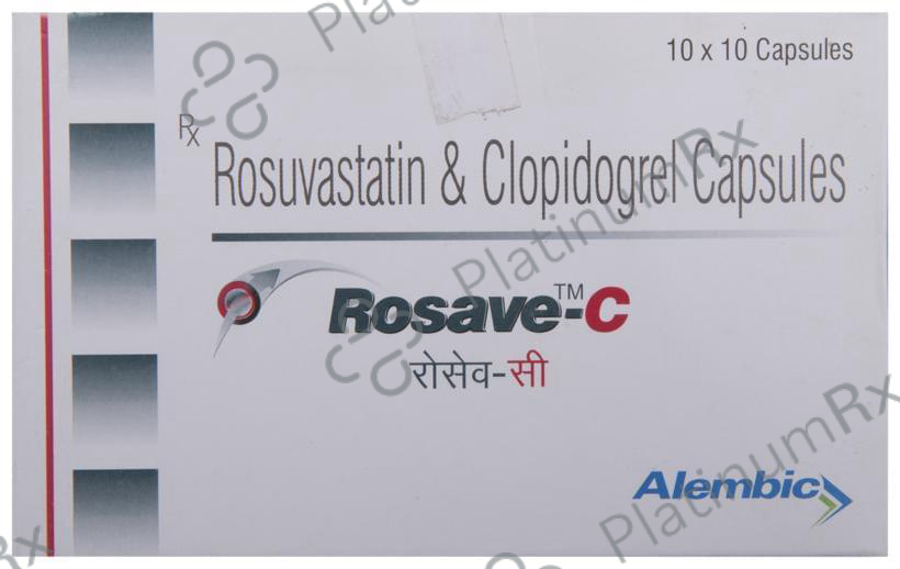 Rosave C 75/10mg Capsule 10s