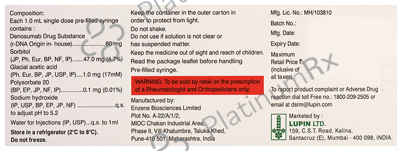Odensomab 60mg Injection