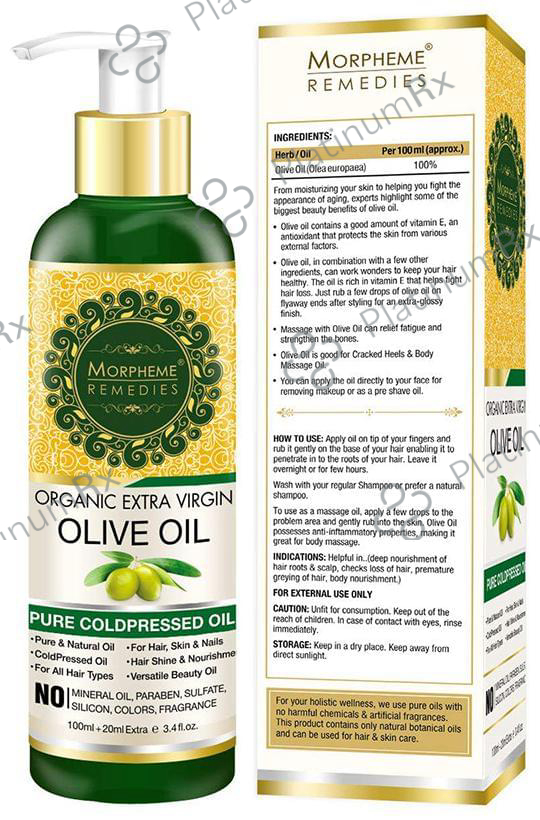 Morpheme Organic Extra Virgin Olive Oil 120 ml