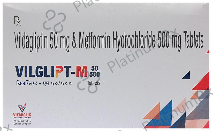 Vilglipt-M 50/500 Tablet