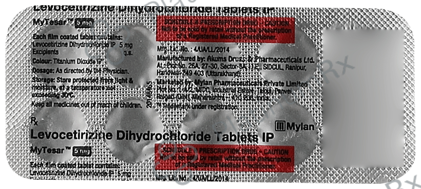 MyTesar 5mg Tablet